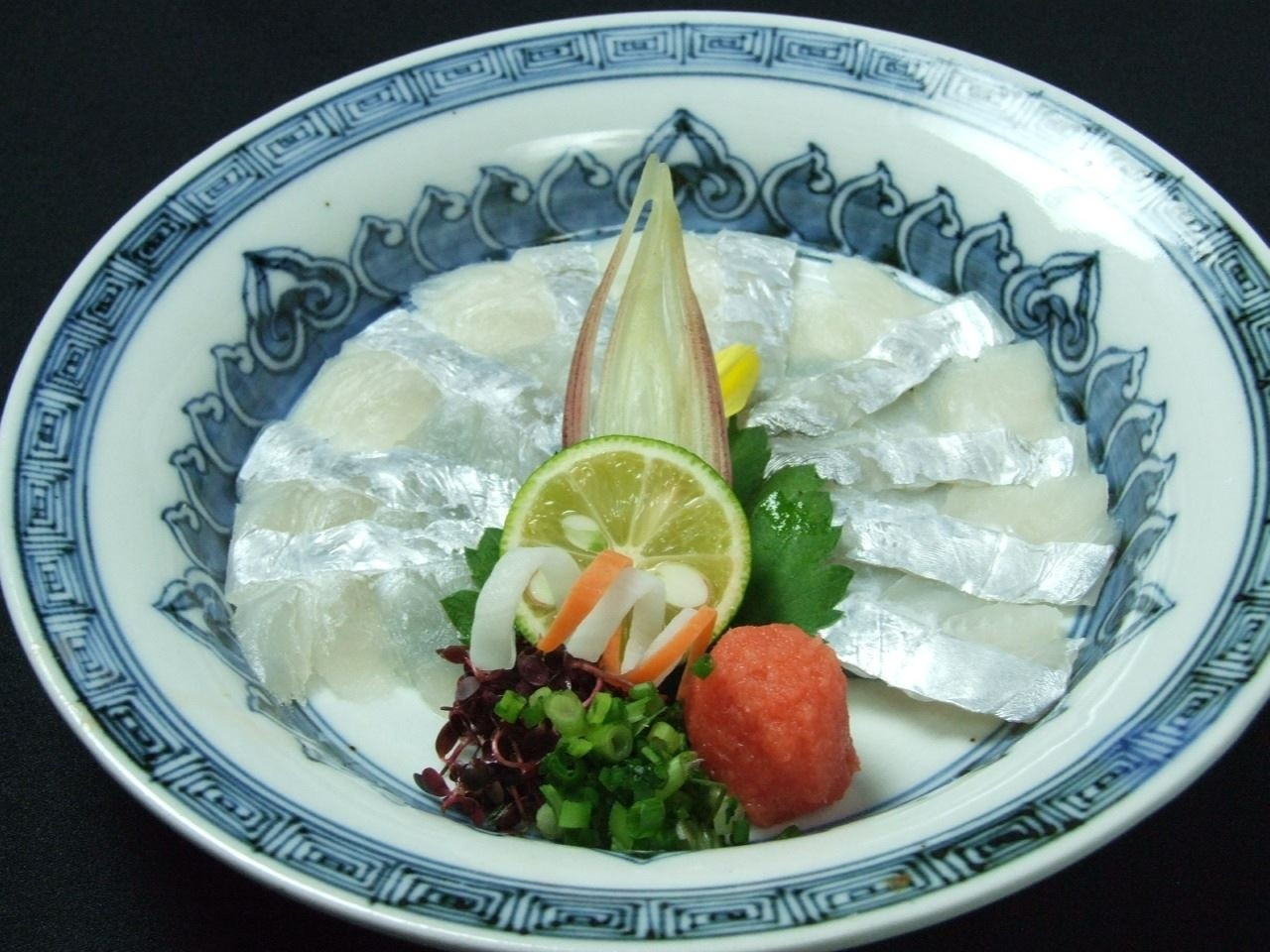 太刀魚薄造り(師崎)