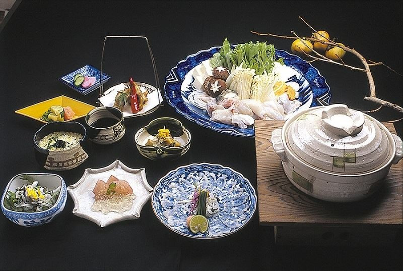 冬の京野菜とふぐ懐石