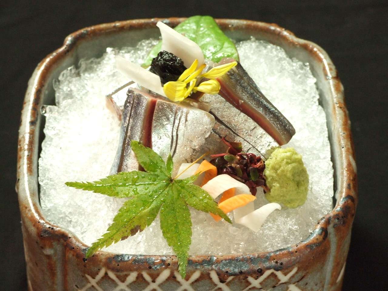 秋刀魚お造り(釧路)